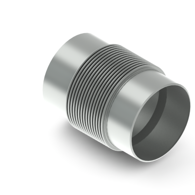 Compensateur axial avec embouts à souder et déflecteur (2)